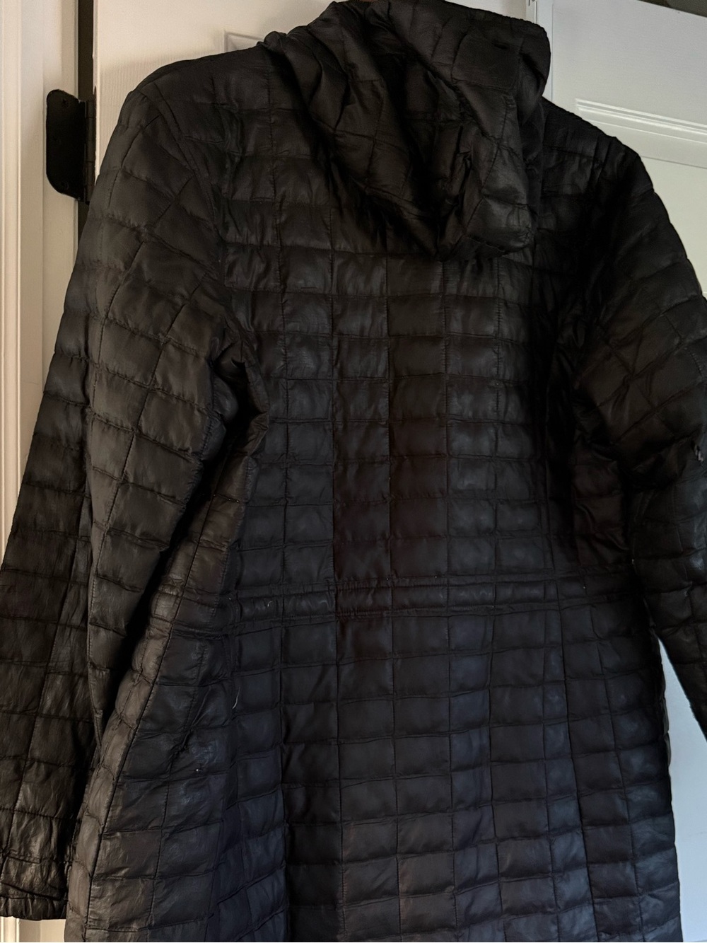 The North Face ThermoBall Eco Hooded Full Zip Mid-Length Puffer Jacket size XL - Picture 12 of 12